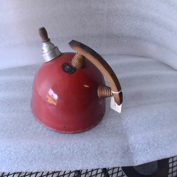 Vintage Enamel Tea Kettle - Picture 4 of 7